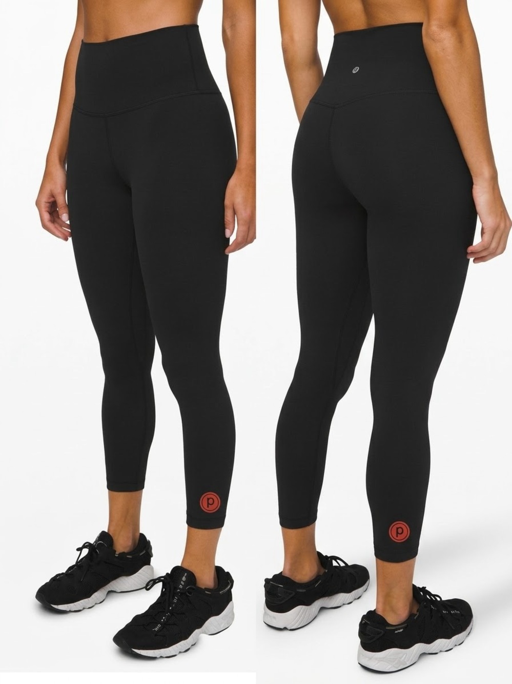 Lululemon Align Pant II 25" Black 6 Leggings W5CT3S Nulu Pure Barre logo